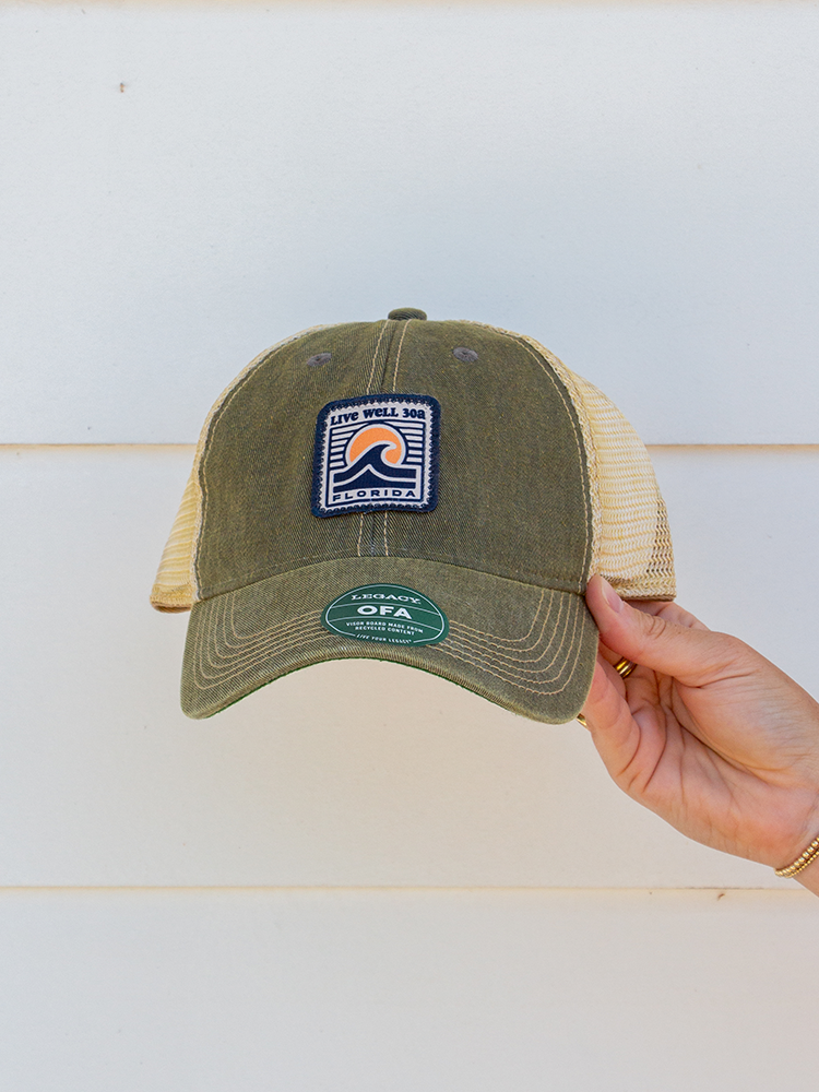 Florida Retro Wave Old Favorite Trucker Hat