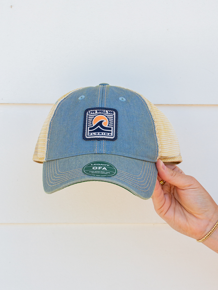 Florida Retro Wave Old Favorite Trucker Hat
