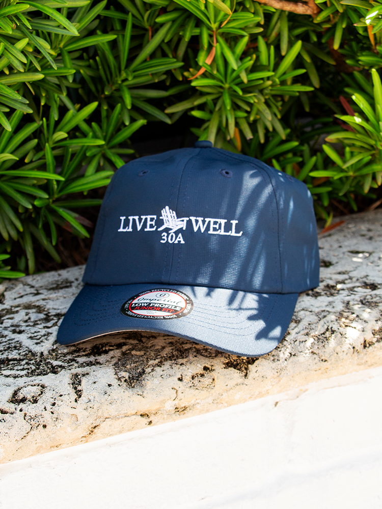 Live Well 30A Classic Logo Youth Buckle Performance Hat