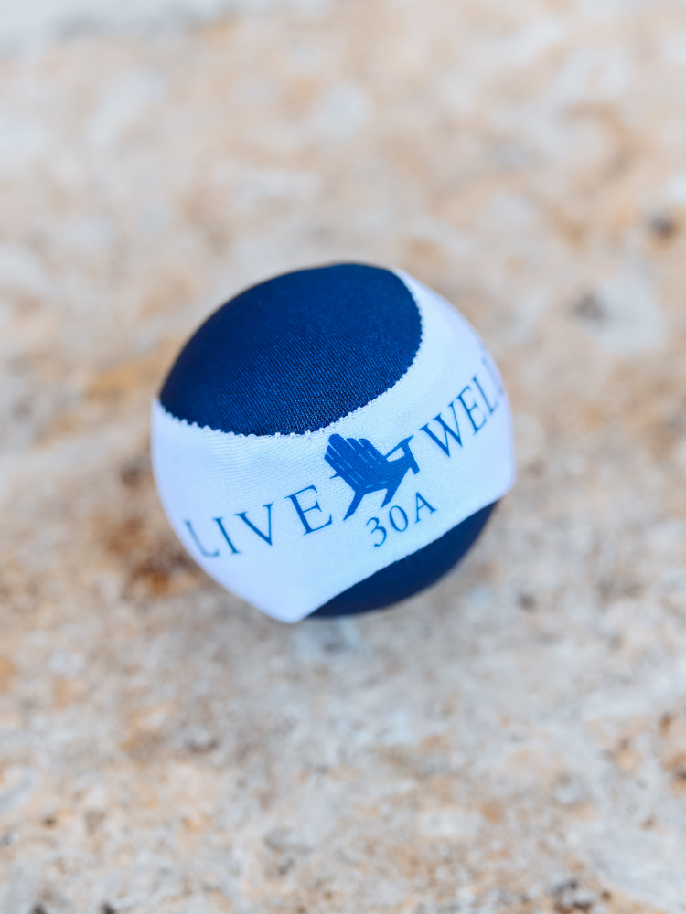 Live Well 30A Classic Logo Water Ball