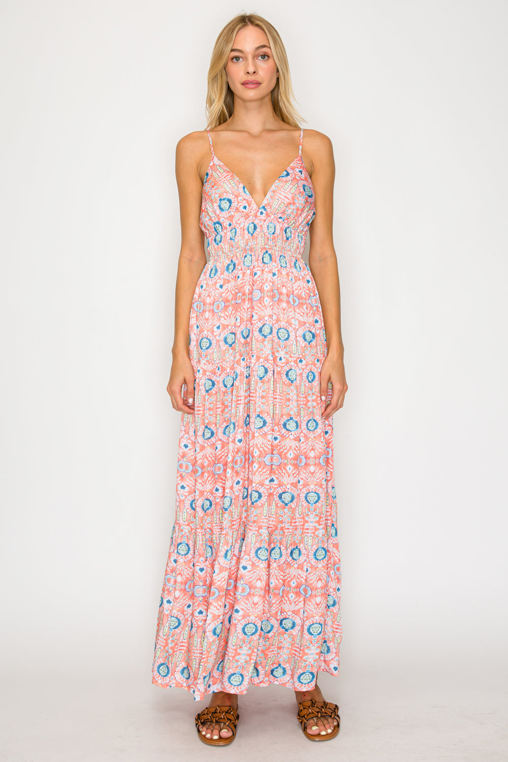 Sunset Tapestry Maxi Dress