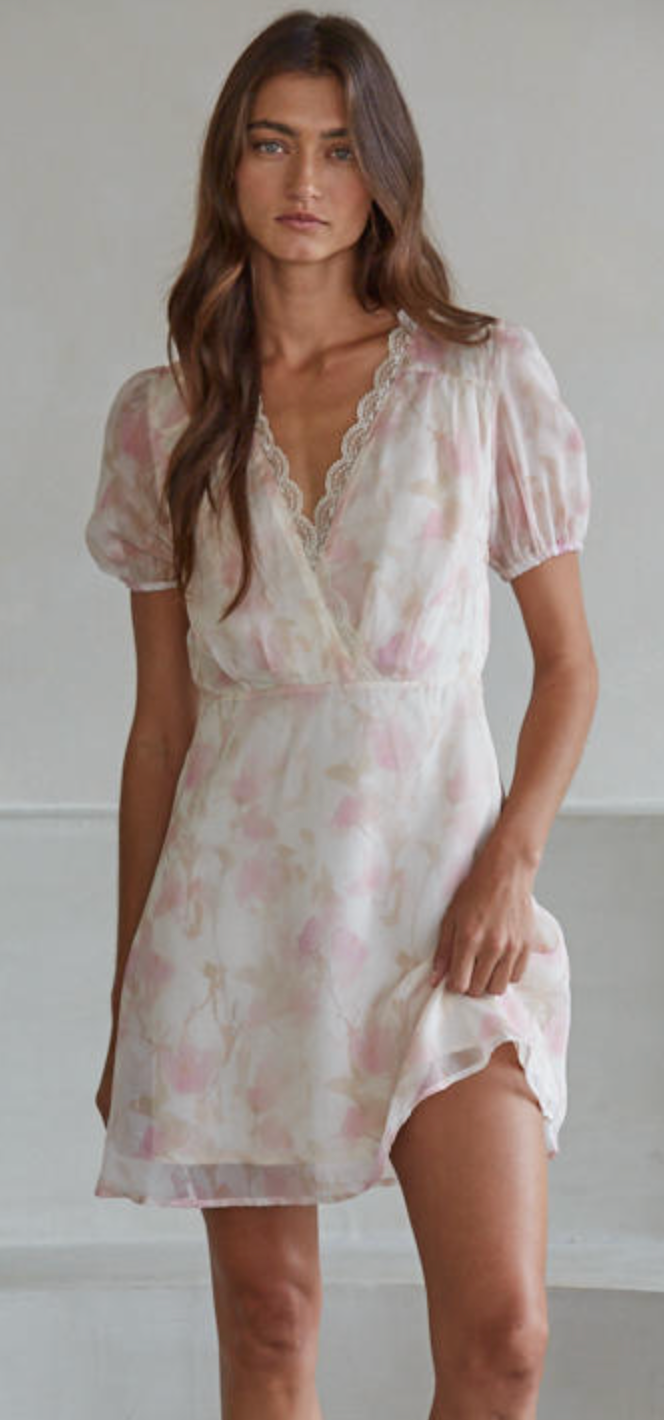 Petale Floral Mini Dress