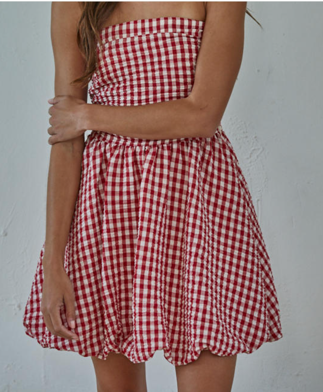 Daina Gingham Mini Dress