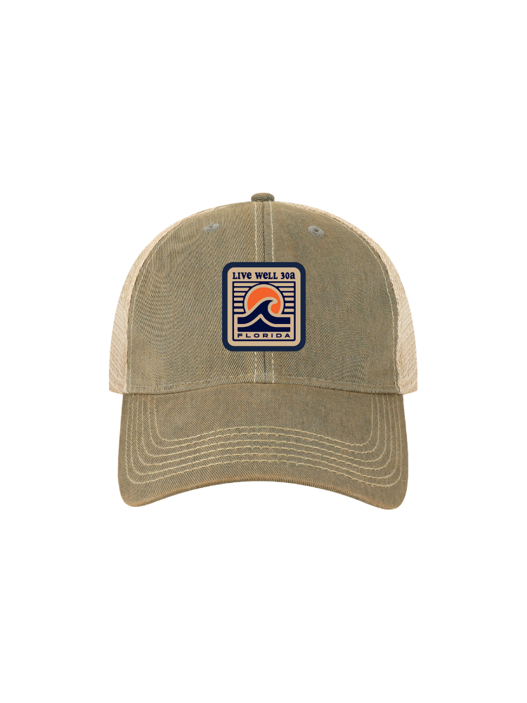Florida Retro Wave Old Favorite Trucker Hat