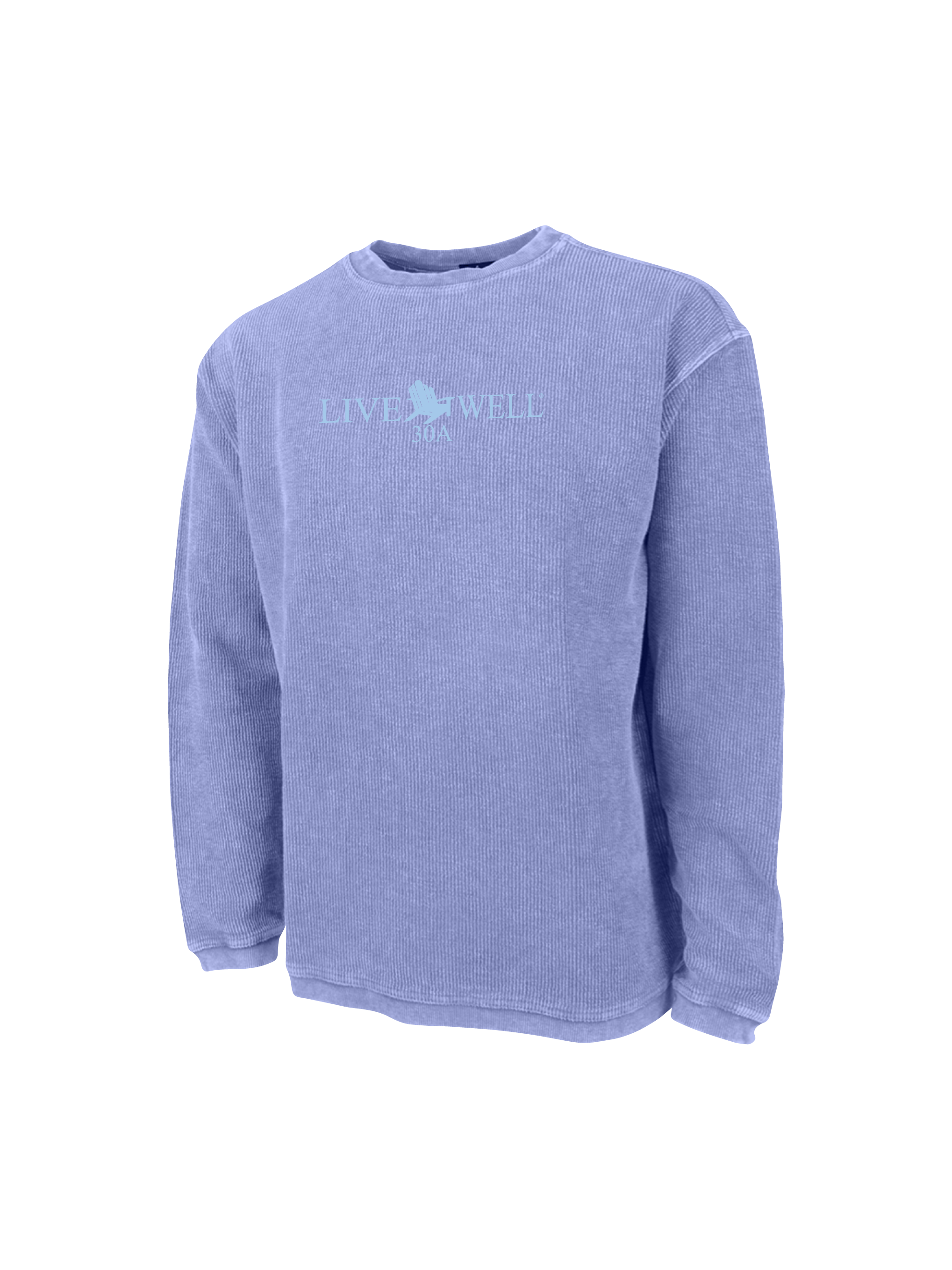 Live Well 30A Classic Logo Corded Crew Sweatshirt