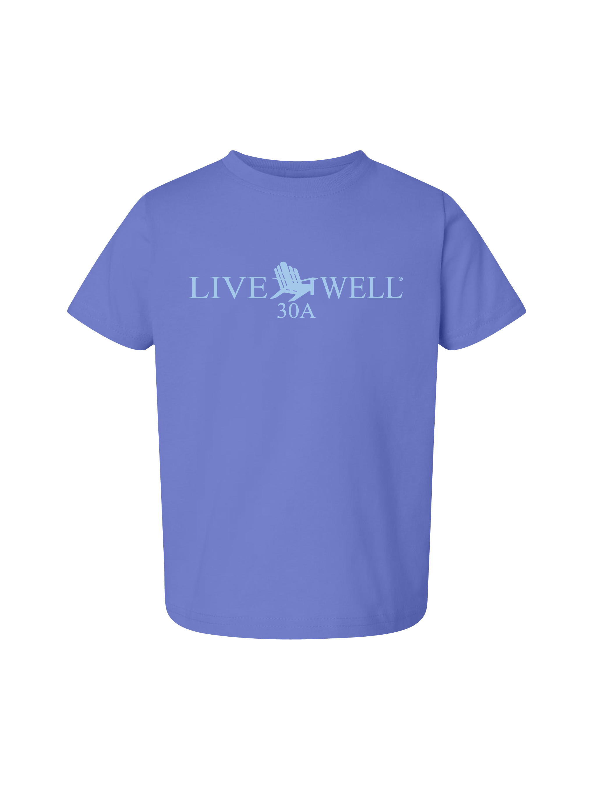 Live Well 30A Classic Logo Toddler T-Shirt