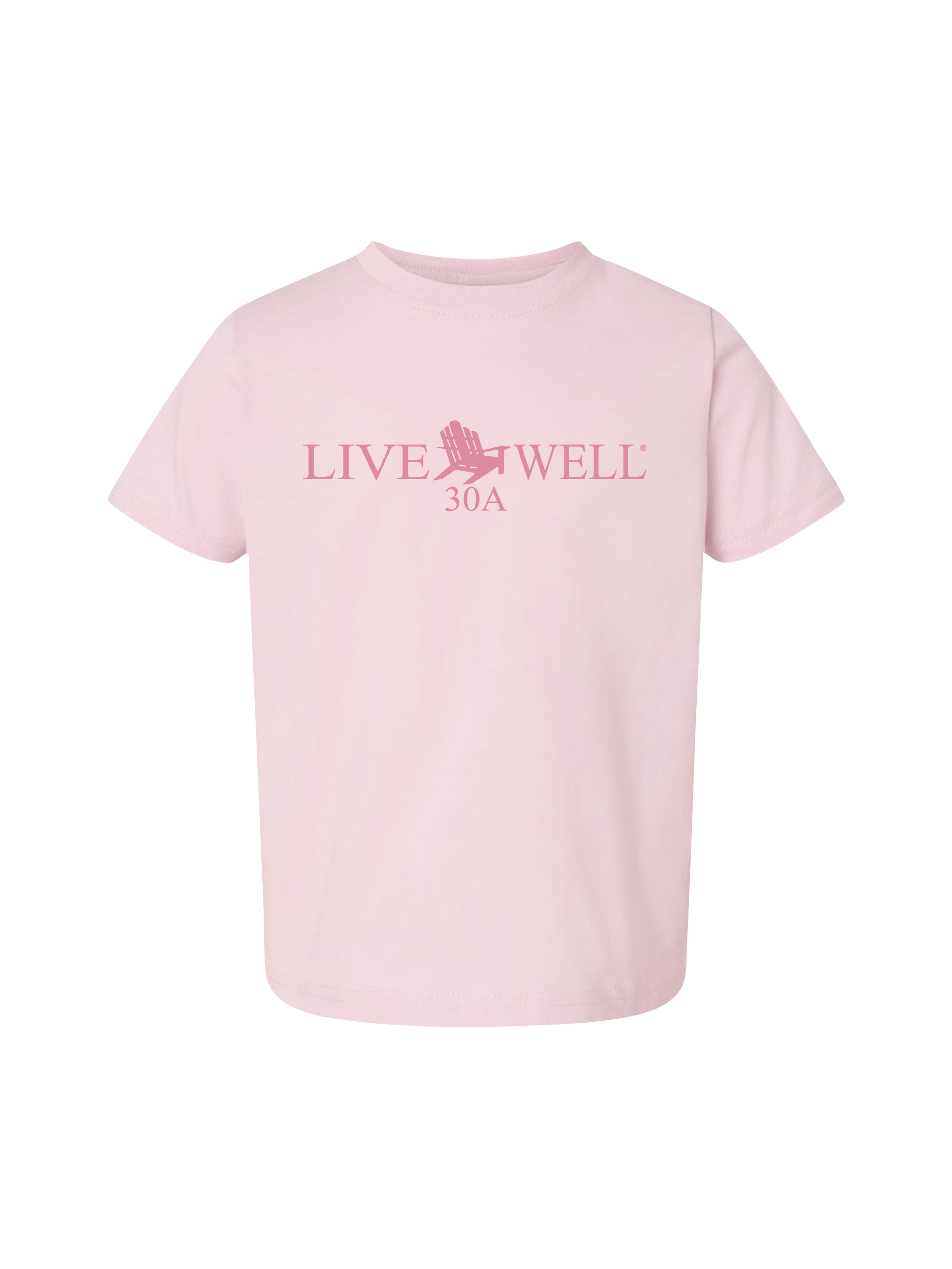 Live Well 30A Classic Logo Toddler T-Shirt