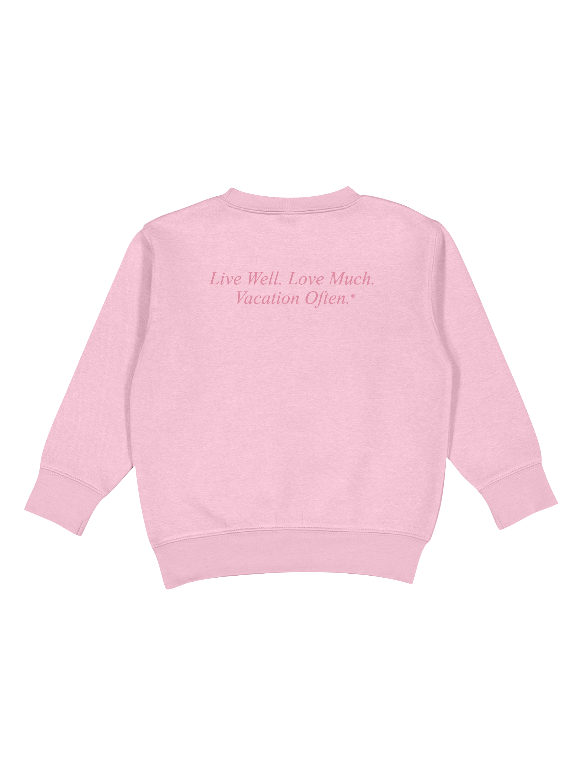 Live Well 30A Classic Logo Toddler Crewneck Sweatshirt