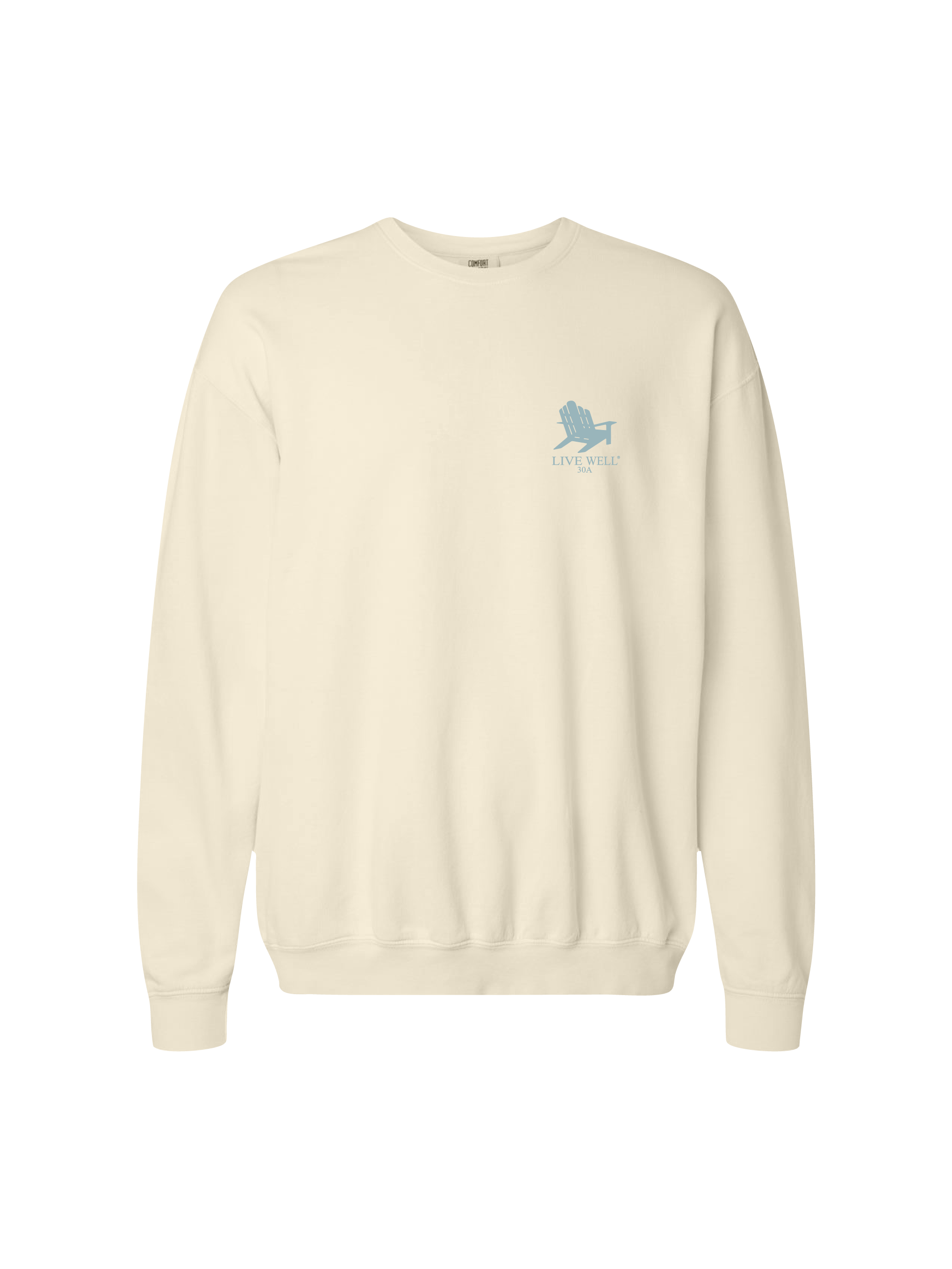 Live Well Watercolor Matchbook Lightweight Sweatshirt