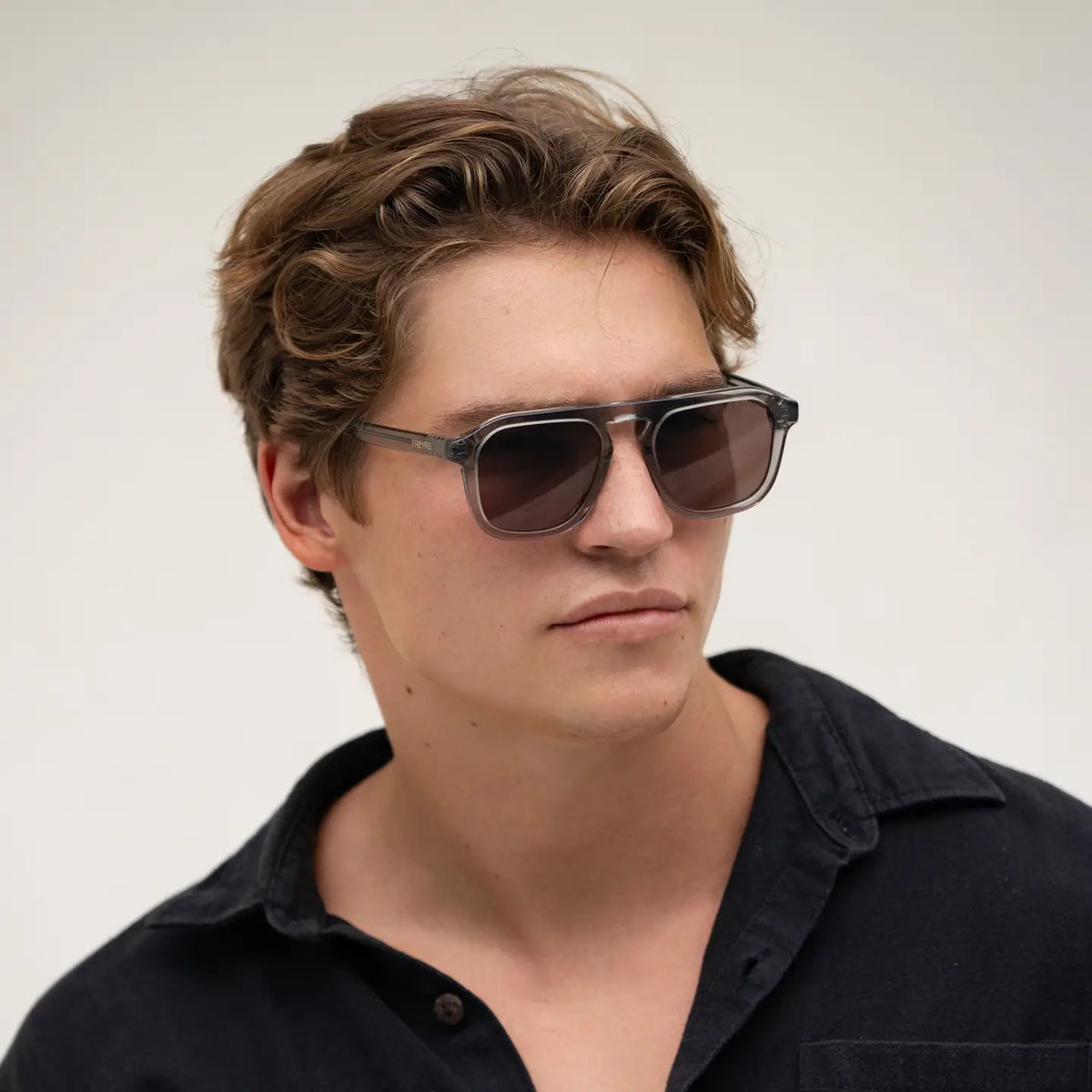 Addison Acetate Unisex Aviator Sunglasses