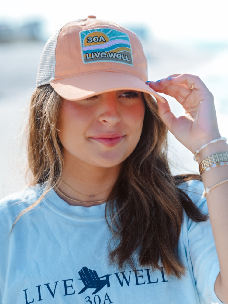 Groovy Sun Patch Hat