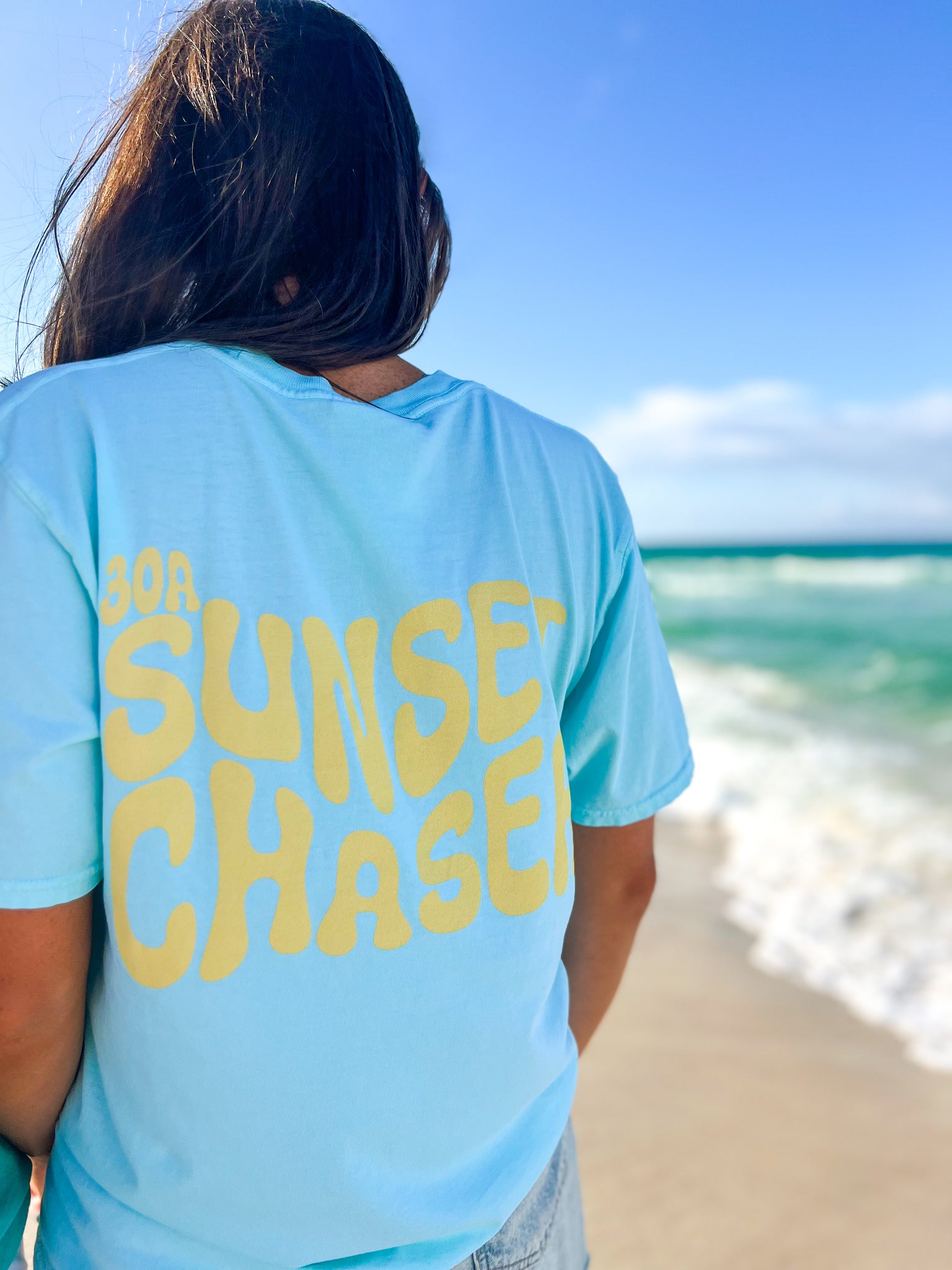 Unisex Sunset Chaser Tee - Artic