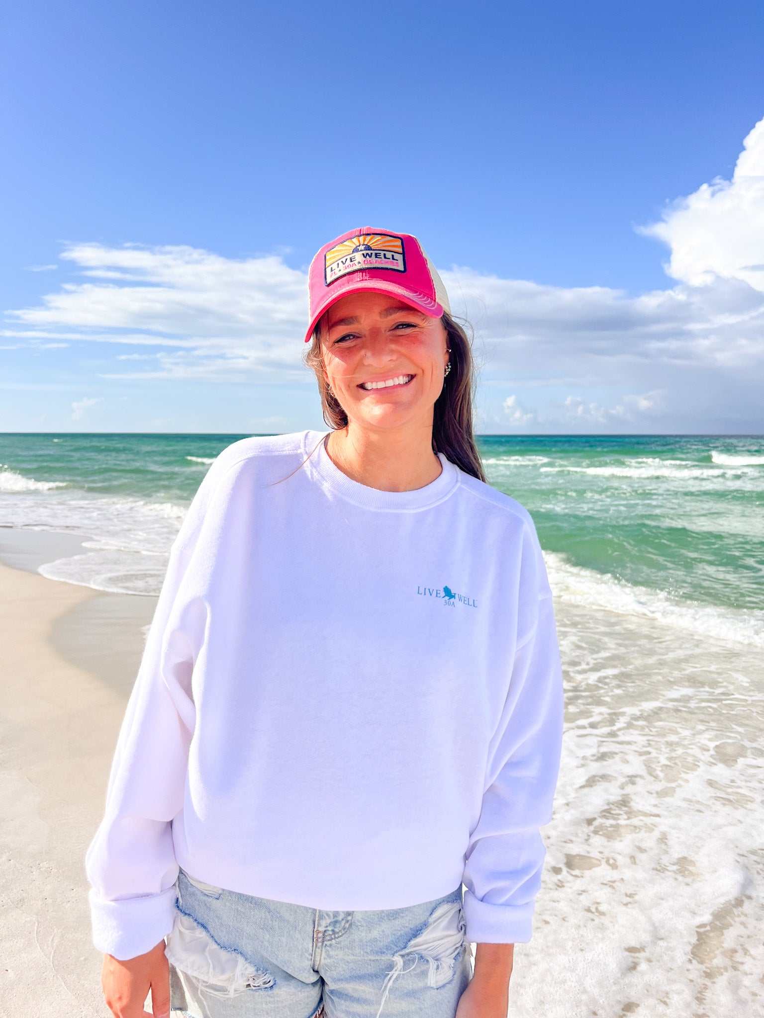 Pink Beaches Hat