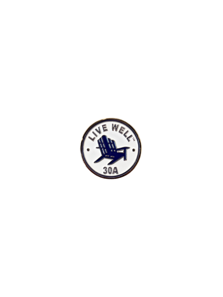 Live Well 30A Circle Logo Ball Marker