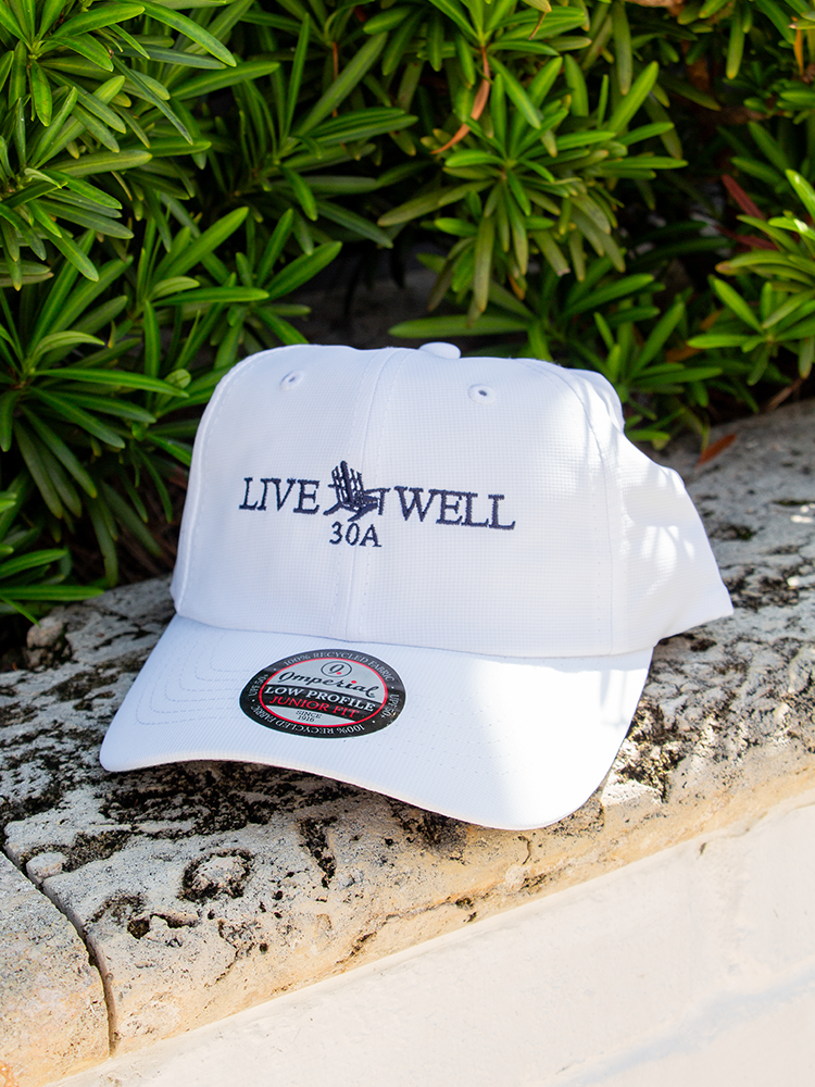 Live Well 30A Classic Logo Youth Buckle Performance Hat