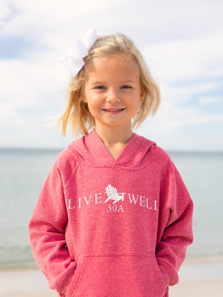 Live Well 30A Classic Logo Youth Hoodie