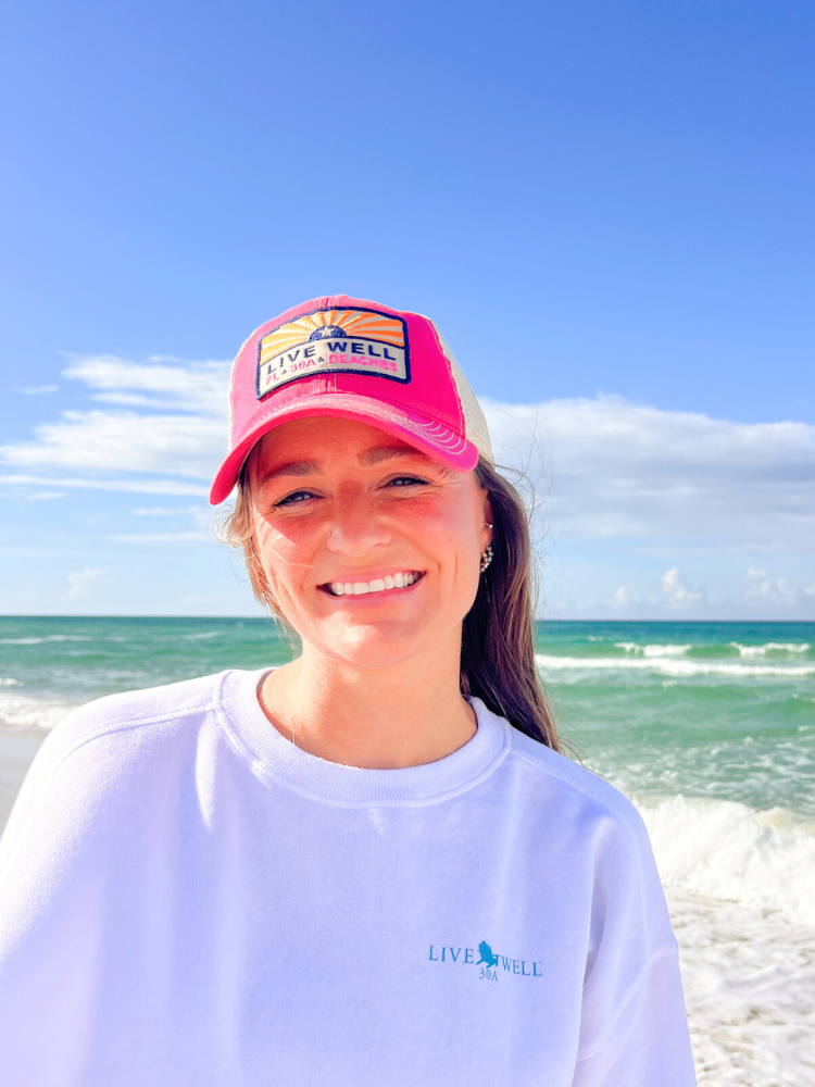 Live Well Sun Rays Beaches Hat