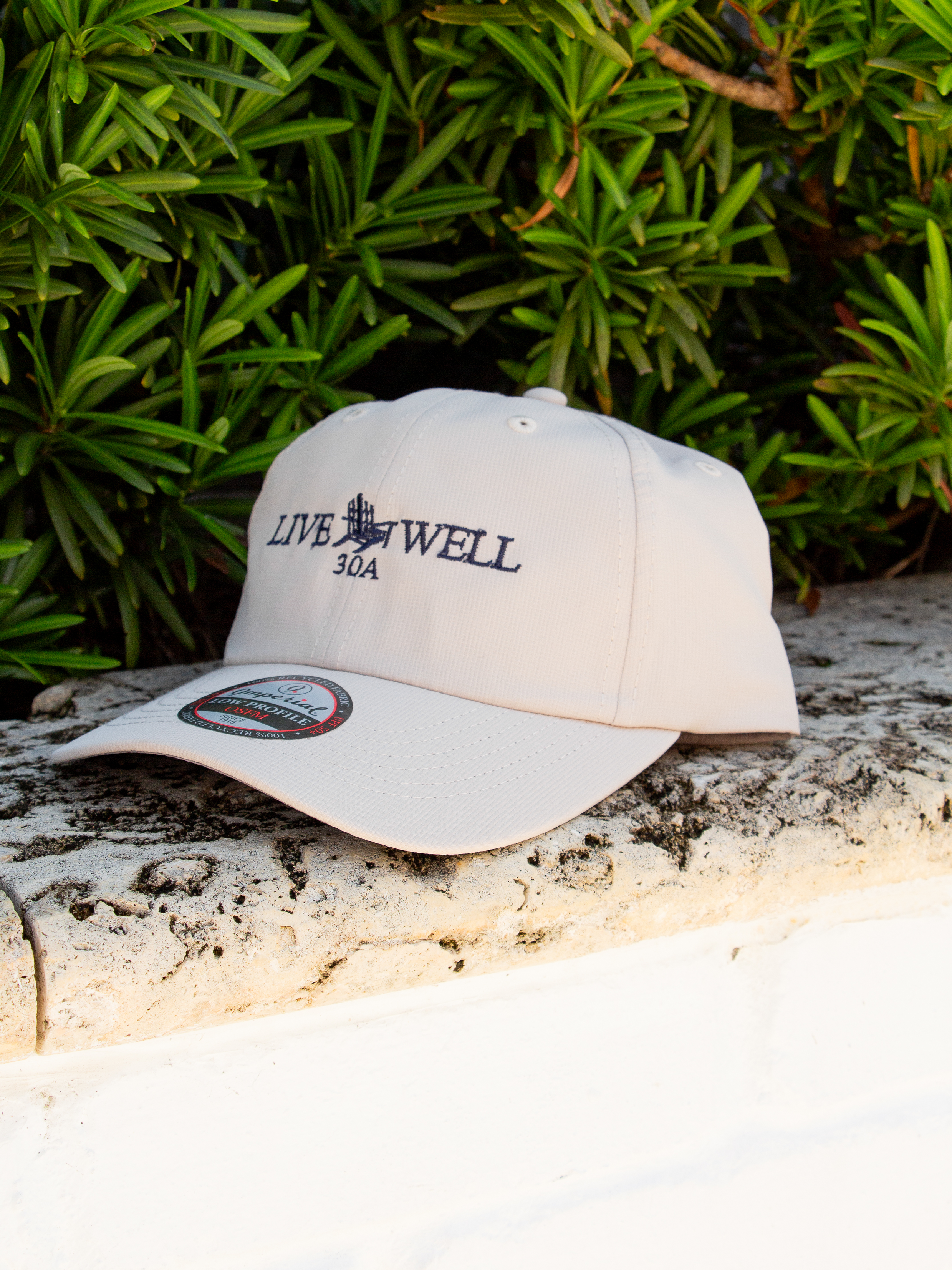 Live Well 30A Classic Logo Buckle Performance Hat