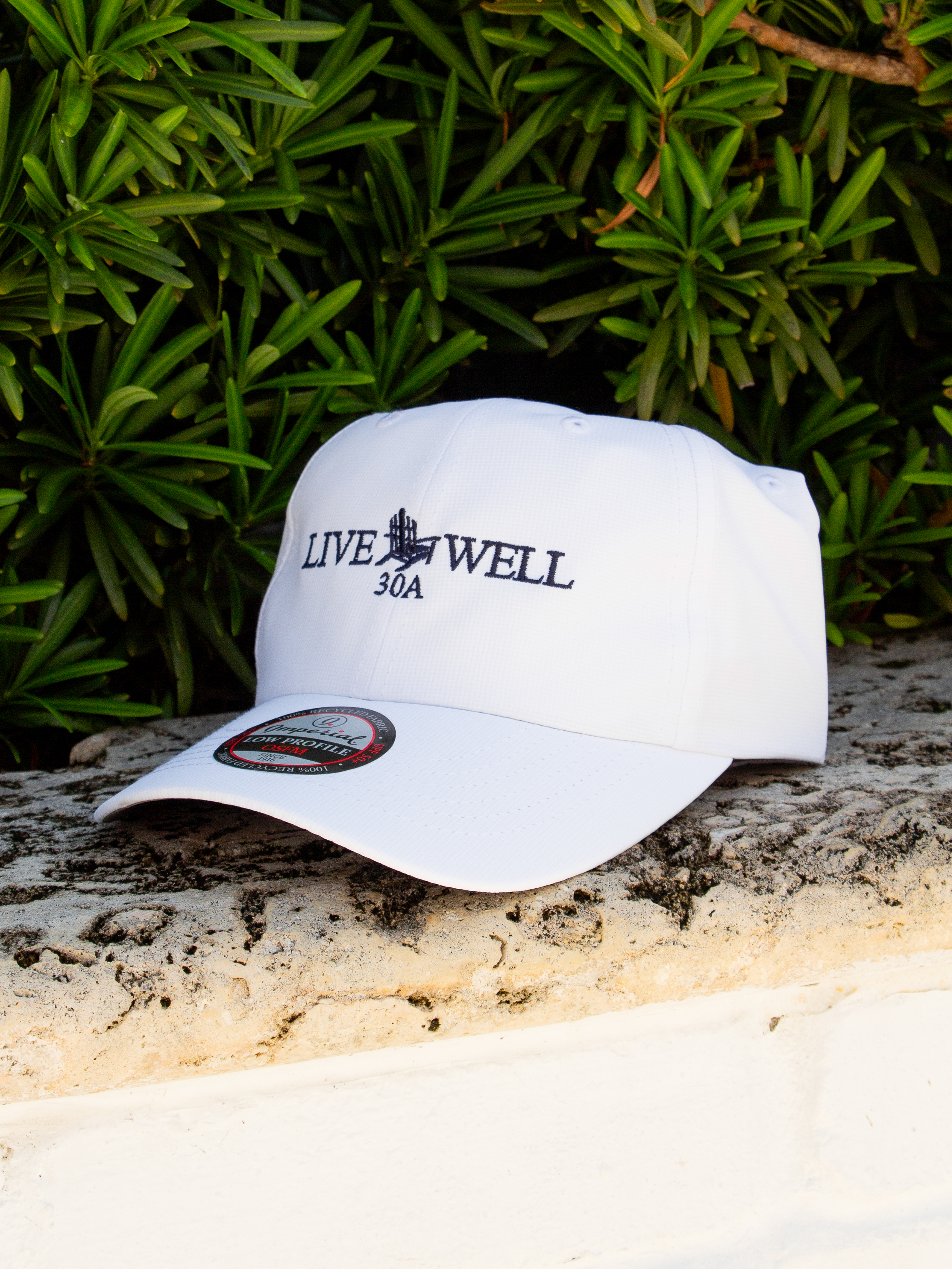 Live Well 30A Classic Logo Buckle Performance Hat