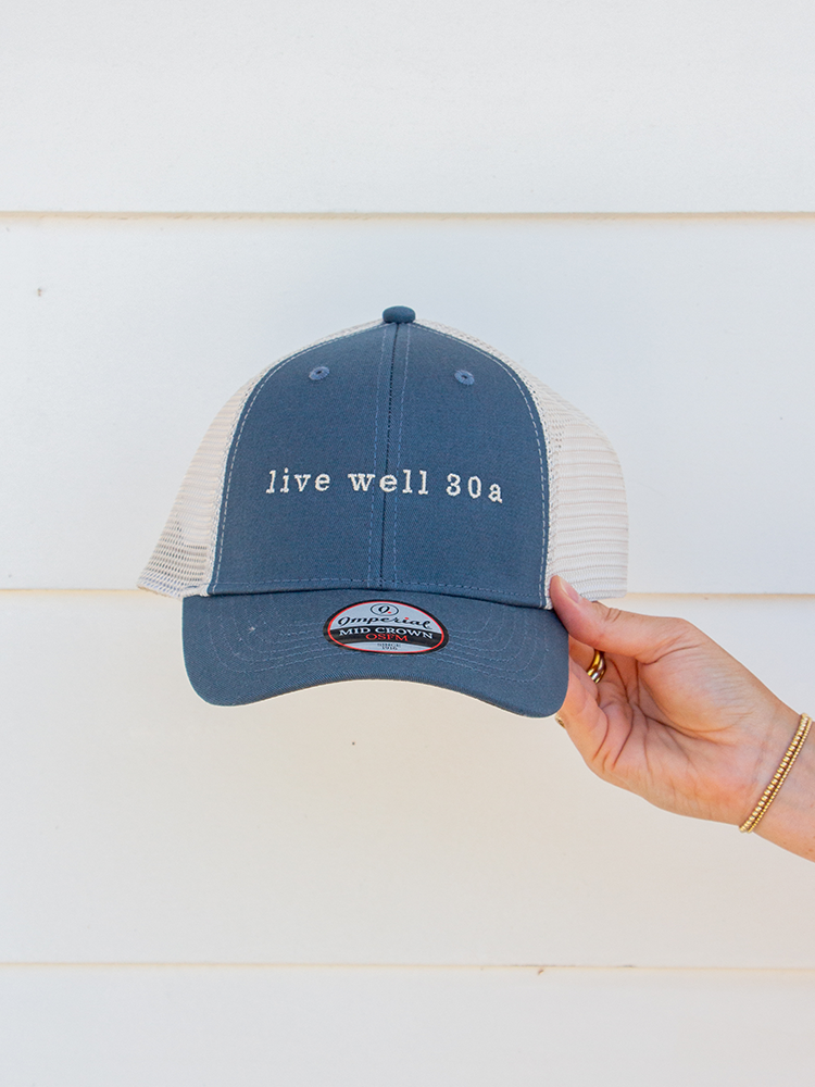 Live Well 30A Simple Trucker Hat