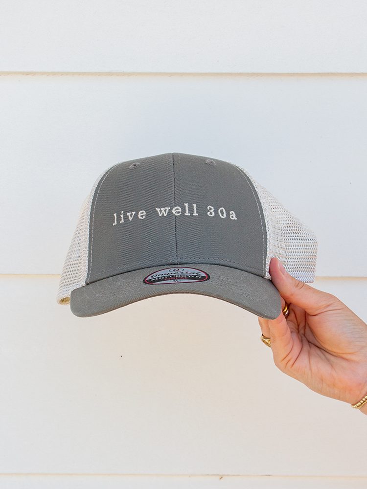 Live Well 30A Simple Trucker Hat