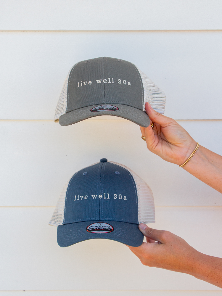 Live Well 30A Simple Trucker Hat