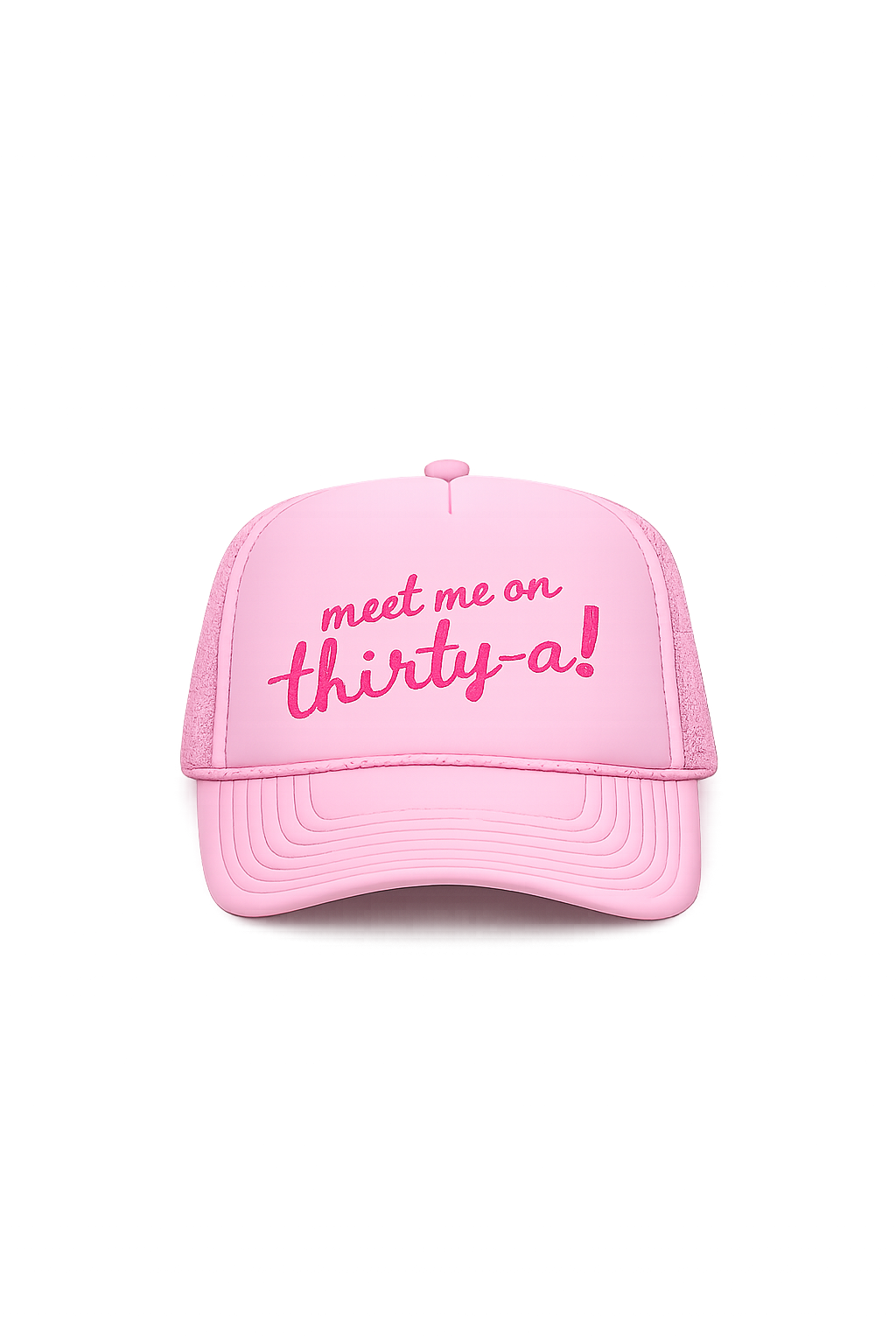 Meet me on 30A Embroidered Foam Trucker Hat