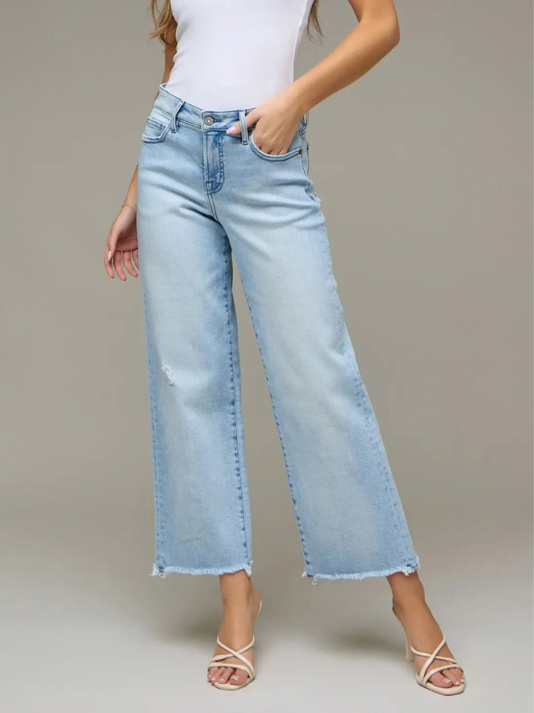 Petit Raw Hem Dad Jean