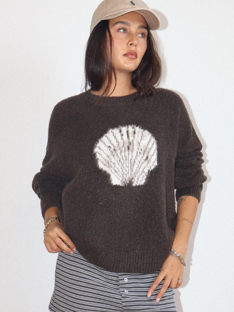 Seashell Knit Sweater