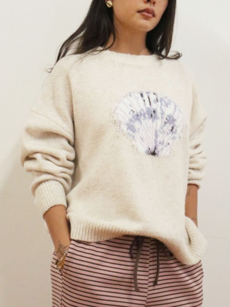 Seashell Knit Sweater