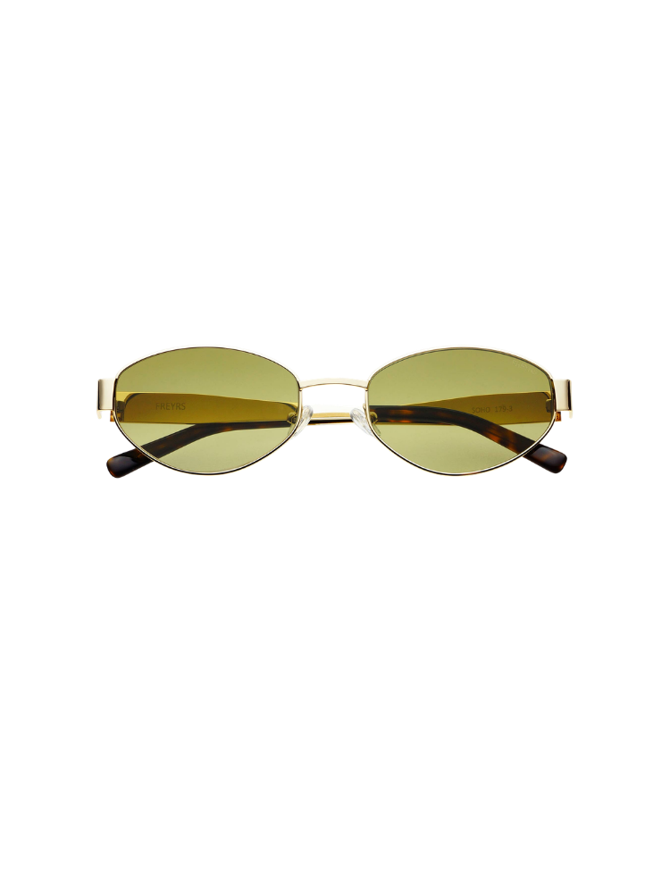Soho Womens Oval Sunglasses