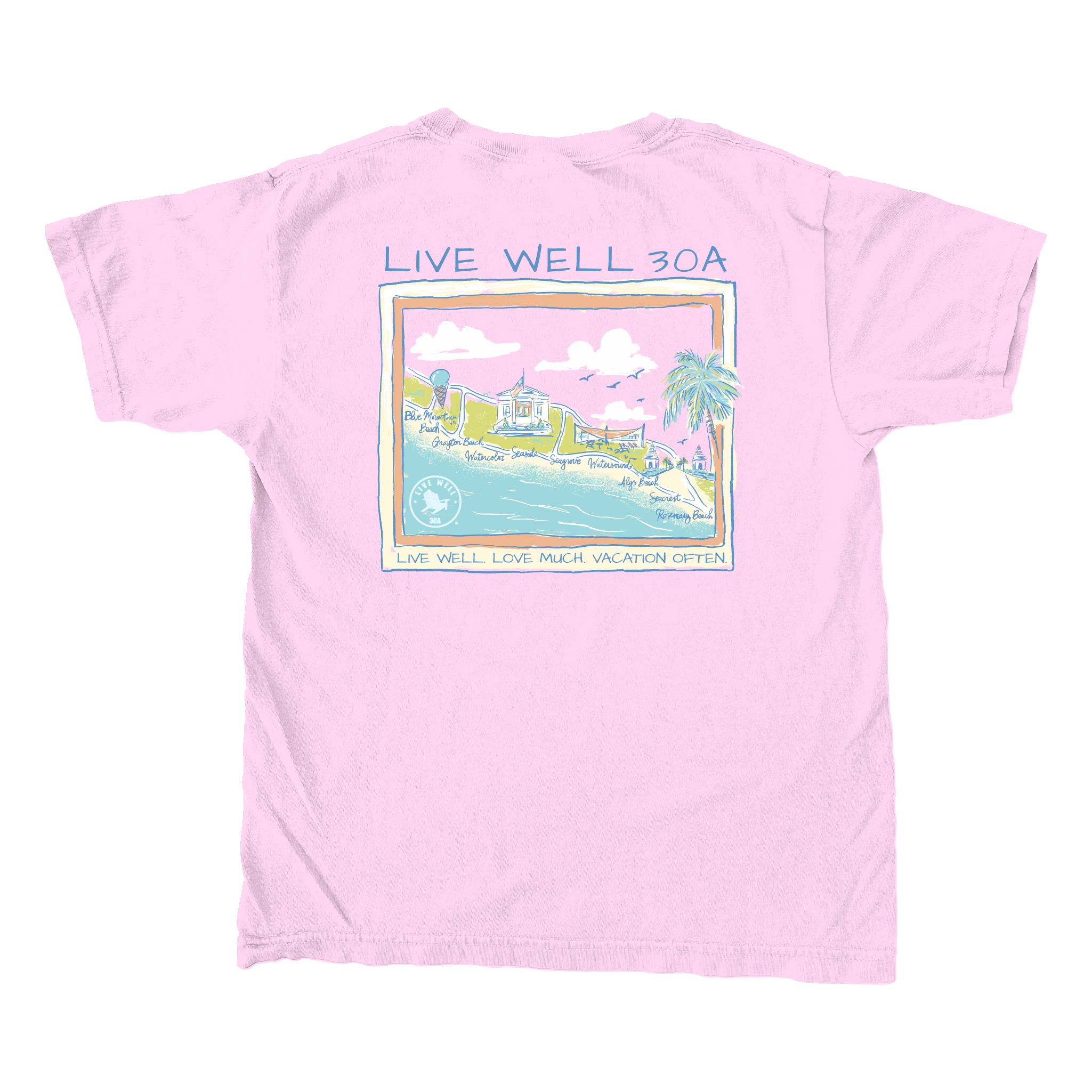 You Are Here Youth Map T-Shirt 2.0