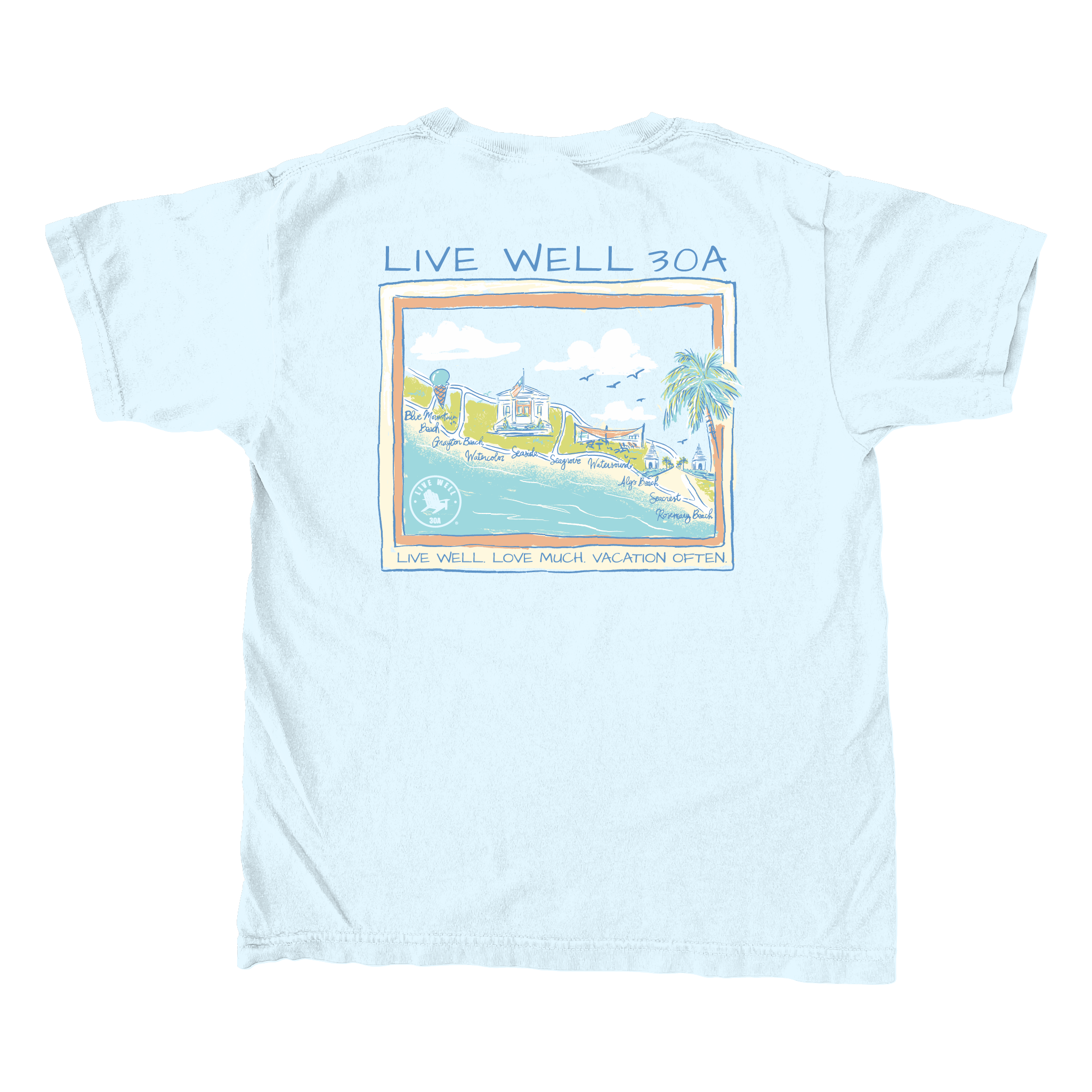 You Are Here Youth Map T-Shirt 2.0