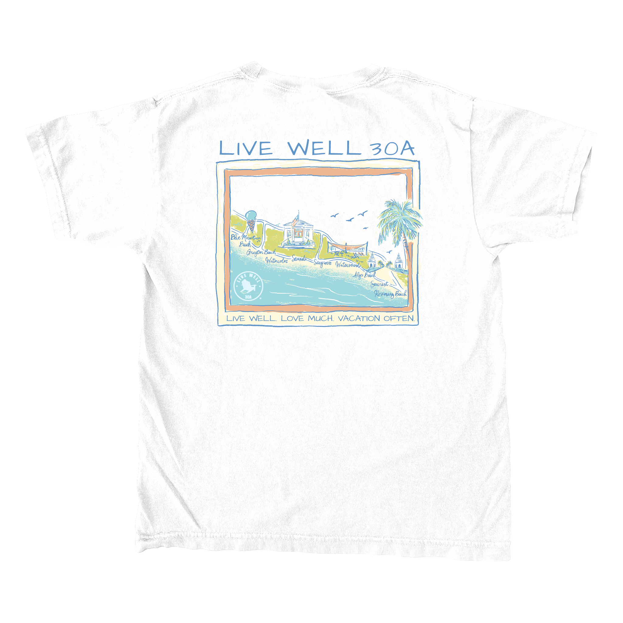 You Are Here Youth Map T-Shirt 2.0