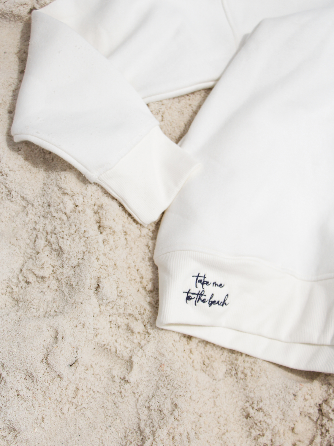 Take me to the Beach 1/4 Zip Sweatshirt