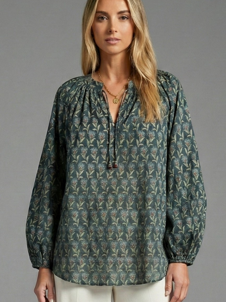 Twilight Bloom Blouse