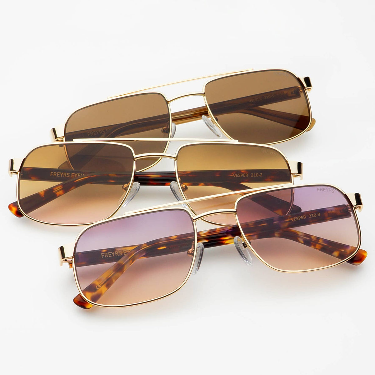 Vesper Unisex Aviator Sunglasses