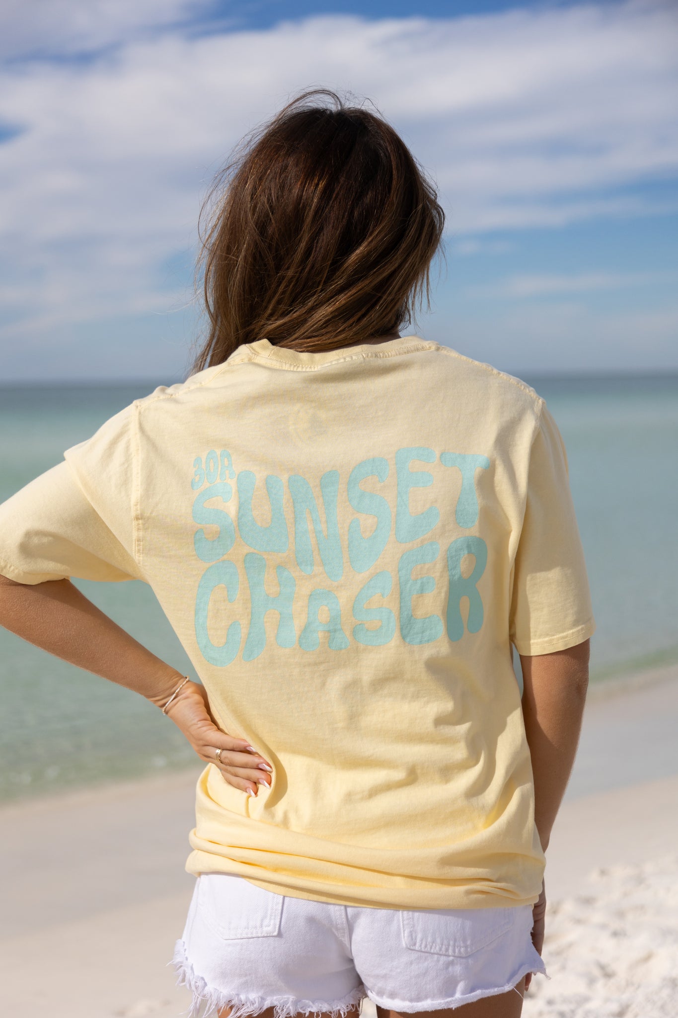 Unisex Sunset Chaser Tee - Daffodil