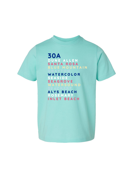 30A Roll Call Toddler T-Shirt