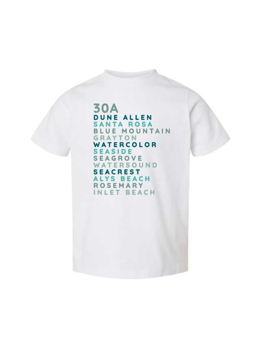 30A Roll Call Toddler T-Shirt
